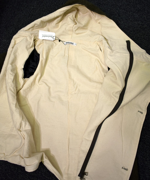 Ranch standard(ランチスタンダード)の「【Ranch standard】 RA17-097 ダブルブレストパーカ(ブルゾン・メンズ・ブラック/ネイビー/オリーブ・2/3)」の14枚目の写真