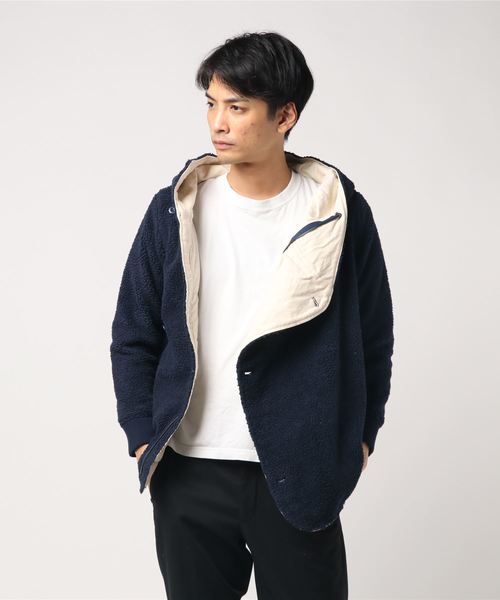 Ranch standard(ランチスタンダード)の「【Ranch standard】 RA17-097 ダブルブレストパーカ(ブルゾン・メンズ・ブラック/ネイビー/オリーブ・2/3)」の3枚目の写真