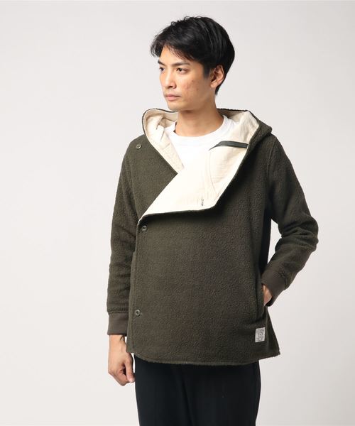 Ranch standard(ランチスタンダード)の「【Ranch standard】 RA17-097 ダブルブレストパーカ(ブルゾン・メンズ・ブラック/ネイビー/オリーブ・2/3)」の1枚目の写真
