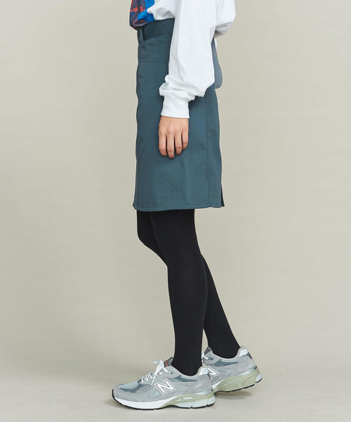 Dickies(ディッキーズ)の「【別注】<Dickies>ミニスカート ◆(スカート・レディース・ネイビー/オリーブ/ブラック・SMALL/MEDIUM)」の6枚目の写真