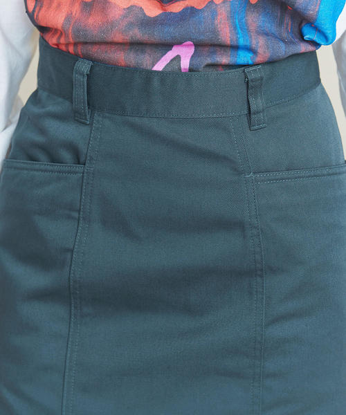 Dickies(ディッキーズ)の「【別注】<Dickies>ミニスカート ◆(スカート・レディース・ネイビー/オリーブ/ブラック・SMALL/MEDIUM)」の16枚目の写真