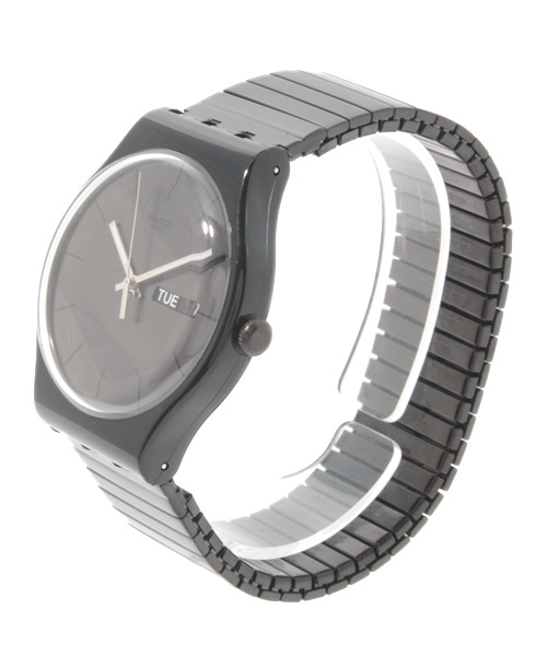 SWATCH（スウォッチ）の「NEW GENT MYSERY LIFE L SUOB70BA UNISEX（アナログ腕時計・メンズ・ブラック・FREE）」の3枚目の写真