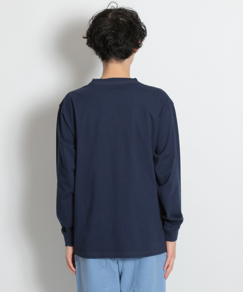 niko and...(ニコアンド)の「USAコットン無地ロンT(Tシャツ/カットソー・メンズ・ホワイト/ネイビー/イエロー/ブルー・MEDIUM/LARGE)」の11枚目の写真