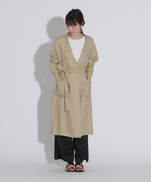 nellmaru プルミエアロンディスモン リネン ガウン コート nellmaru プルミエアロンディスモン リネン ガウン コート 1er