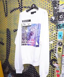 【ビッグシルエット】AFYF HW MILANO ART CREW/オーバーサイズミラノアートクルーネック