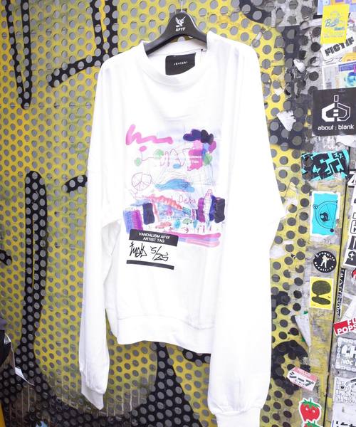AFYF(エーエフワイエフ)の「【ビッグシルエット】AFYF HW MILANO ART CREW/オーバーサイズミラノアートクルーネック(スウェット・メンズ・ホワイト系その他/ブラック系その他/ホワイト系その他2/ブラック系その他2/ホワイト系その他3/ブラック系その他3/ホワイト系その他4/ブラック系その他4/その他/その他5/その他7/その他6/その他1/その他2/その他3・FREE)」の5枚目の写真