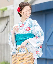 bonheur saisons | 浴衣3点セット （浴衣＋帯＋下駄）「bonheur saisons/ボヌールセゾン」(浴衣)