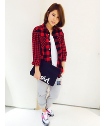 X-girl | BUFFALO PLAID SHIRT(シャツ/ブラウス)