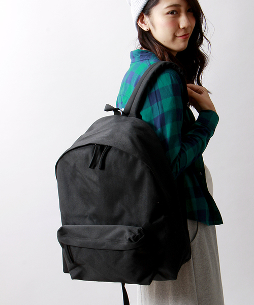 WEGO（ウィゴー）の「WEGO/ワイドシルエットデイバッグ（バックパック/リュック・メンズ・ブラック/カーキ/ネイビー・FREE）」の16枚目の写真