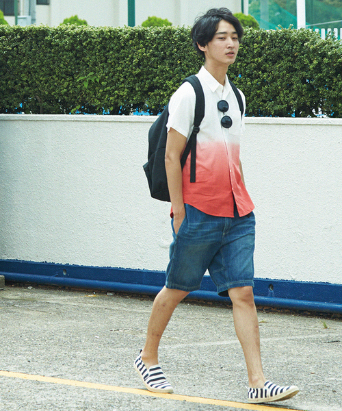 WEGO（ウィゴー）の「WEGO/ワイドシルエットデイバッグ（バックパック/リュック・メンズ・ブラック/カーキ/ネイビー・FREE）」の15枚目の写真