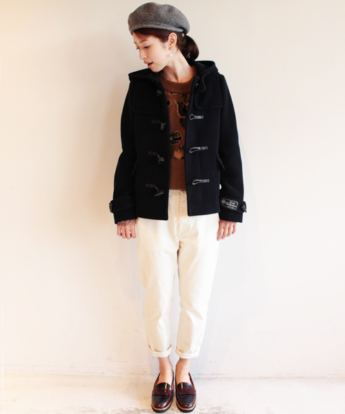 BEAUTY&YOUTH UNITED ARROWS（ビューティーアンドユースユナイテッドアローズ）の「BYBC ∵パイルメルトンショートダッフル/ネイビー・ダークグレー◆（ダッフルコート・レディース・ダークグレー/ネイビー・SMALL/MEDIUM）」の4枚目の写真