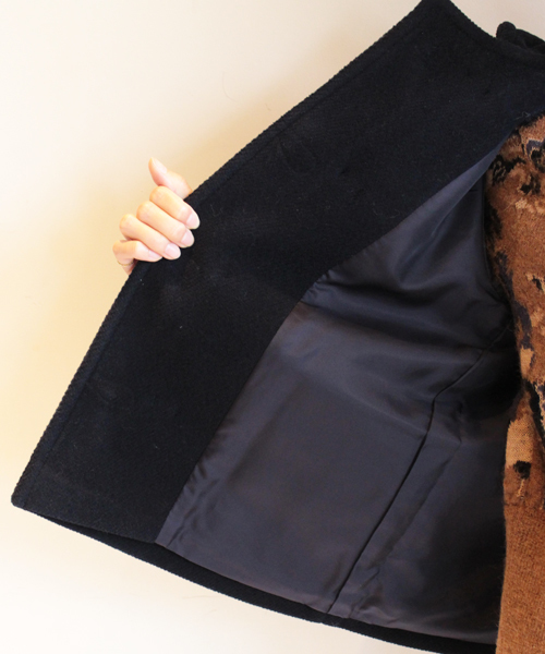 BEAUTY&YOUTH UNITED ARROWS（ビューティーアンドユースユナイテッドアローズ）の「BYBC ∵パイルメルトンショートダッフル/ネイビー・ダークグレー◆（ダッフルコート・レディース・ダークグレー/ネイビー・SMALL/MEDIUM）」の11枚目の写真