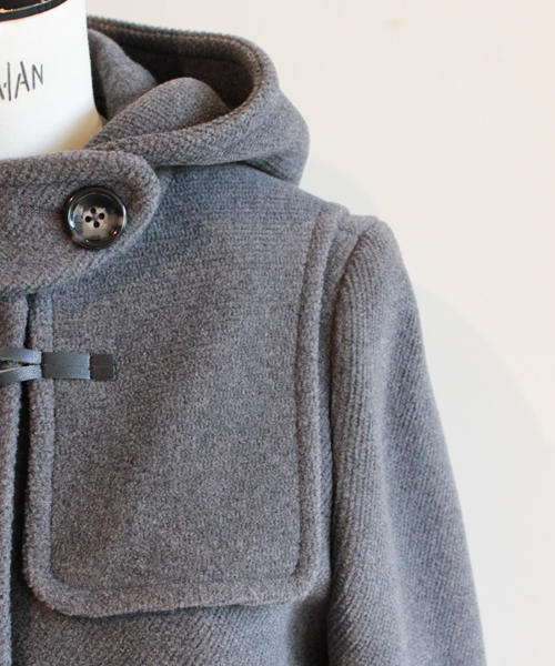 BEAUTY&YOUTH UNITED ARROWS（ビューティーアンドユースユナイテッドアローズ）の「BYBC ∵パイルメルトンショートダッフル/ネイビー・ダークグレー◆（ダッフルコート・レディース・ダークグレー/ネイビー・SMALL/MEDIUM）」の13枚目の写真