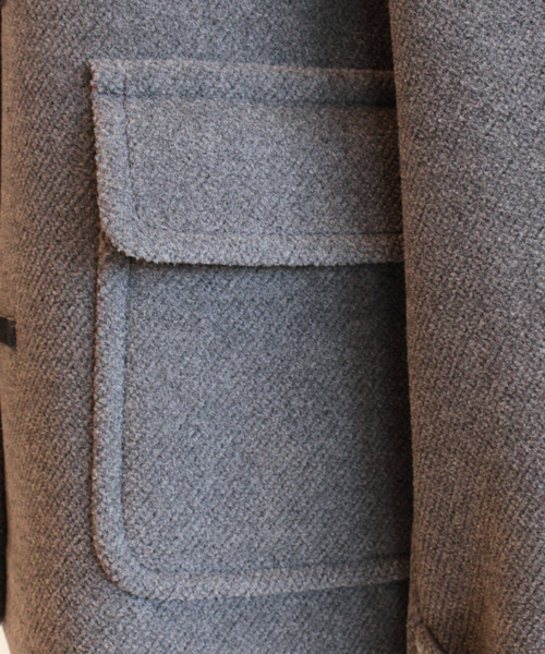 BEAUTY&YOUTH UNITED ARROWS（ビューティーアンドユースユナイテッドアローズ）の「BYBC ∵パイルメルトンショートダッフル/ネイビー・ダークグレー◆（ダッフルコート・レディース・ダークグレー/ネイビー・SMALL/MEDIUM）」の15枚目の写真