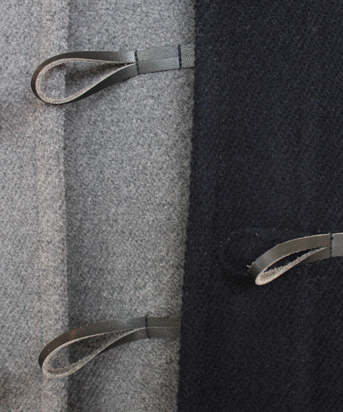 BEAUTY&YOUTH UNITED ARROWS（ビューティーアンドユースユナイテッドアローズ）の「BYBC ∵パイルメルトンショートダッフル/ネイビー・ダークグレー◆（ダッフルコート・レディース・ダークグレー/ネイビー・SMALL/MEDIUM）」の9枚目の写真