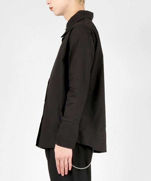 DING（ディング）の「DING/無地シャツ（シャツ/ブラウス・レディース・ベージュ/ホワイト/ブラック・FREE）」の13枚目の写真