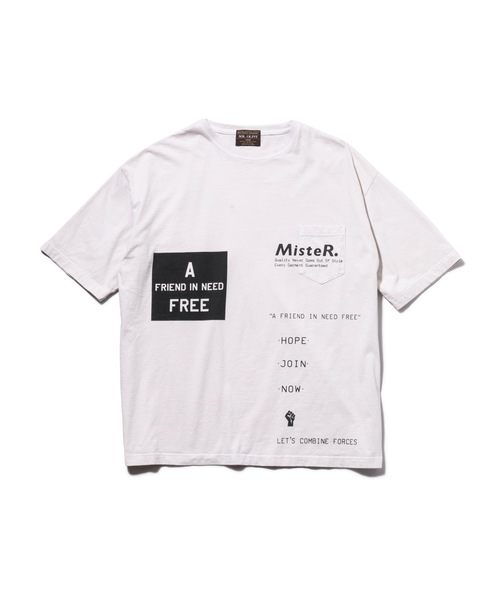 MR.OLIVE(ミスターオリーブ)の「OVERDYED COTTON / HOPE BIG SILHOUTTE T-SHIRT オーバーダイ コットン / ホープ ビッグシルエット Tシャツ(Tシャツ/カットソー・メンズ・サンドベージュ/ブラック/ライトブラウン・MEDIUM/X-LARGE/LARGE)」の3枚目の写真