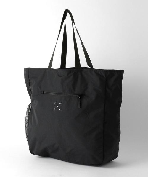 POP TRADING COMPANY（ポップトレーディングカンパニー）の「＜POP TRADING COMPANY＞ PACK TOTE/バック（トートバッグ・メンズ・ブラック・FREE）」の2枚目の写真