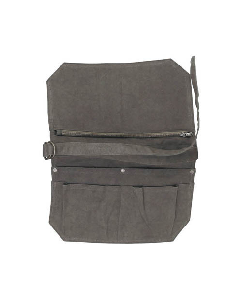 DULTON（ダルトン）の「WAX CANVAS MULTIPURPOSE TOOL BAG/キャンバス生地 ウエストポーチ（ボディバッグ/ウエストポーチ・メンズ・オリーブ/キャメル・FREE）」の9枚目の写真