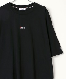 FILA/フィラ オーバーサイズ ミニロゴ ワンポイント刺繍 半袖Tシャツ