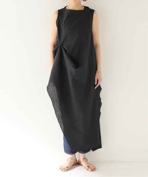 BASERANGE（ベースレンジ）の「【BASERANGE/ベースレンジ】FAWN DRESS：ワンピース（ワンピース・レディース・ブラック・X-SMALL）」の3枚目の写真