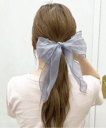 apres jour | 【apres jour×ARIAZ】オーガンジーヘアスカーフ(その他ヘアアクセサリー)