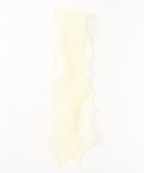 apres jour(アプレジュール)の「【apres jour×ARIAZ】オーガンジーヘアスカーフ(その他ヘアアクセサリー・レディース・ライトグレー/ベージュ/イエロー/ピンクベージュ/ダークブラウン/モカ/カーキ/ブラック・FREE)」の17枚目の写真