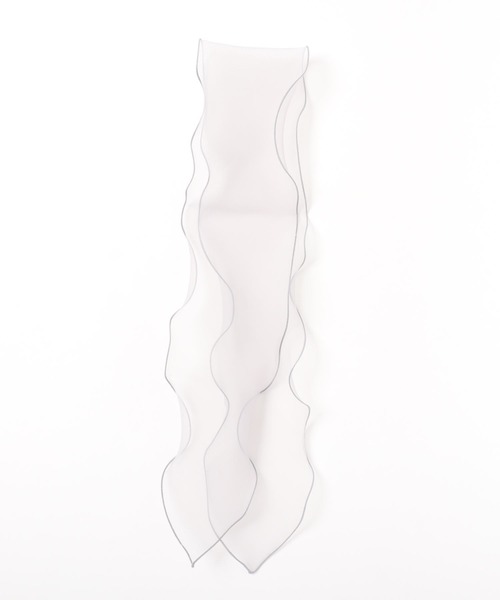 apres jour(アプレジュール)の「【apres jour×ARIAZ】オーガンジーヘアスカーフ(その他ヘアアクセサリー・レディース・ライトグレー/ベージュ/イエロー/ピンクベージュ/ダークブラウン/モカ/カーキ/ブラック・FREE)」の19枚目の写真