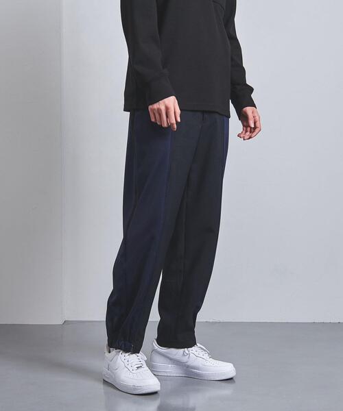 EN ROUTE（アンルート）の「＜EN ROUTE（アンルート）＞ポリエステルトロ×ジャージ コンビ フルジップ（その他パンツ・メンズ・ネイビー/グレー・3/2/1）」の13枚目の写真