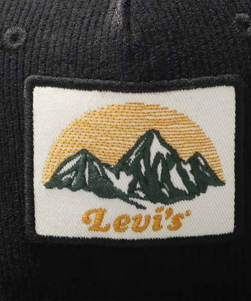 Levi's(リーバイス)の「LEVI’S(R) ACCESSORY CORDUROY SEASONAL LOGO キャップ(キャップ・メンズ・ブラック・OS)」の5枚目の写真