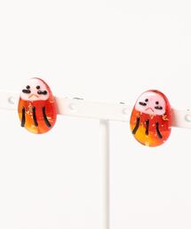 【倭物やカヤ】ガラス守りピアス