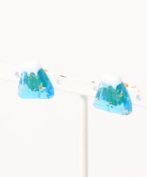 【カヤ】ガラス守りピアス