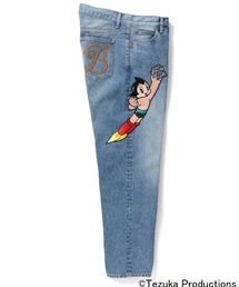 【最終値下げ】blackeyepatch 鉄腕アトム デニムパンツ 新品 BlackEyePatch（ブラックアイパッチ）の「BlackEyePatch