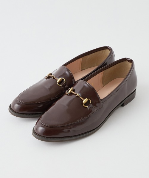 one after another NICE CLAUP(ワンアフターアナザーナイスクラップ)の「ローファー(ローファー・レディース・ブラック/ブラウン・SMALL/MEDIUM/LARGE)」の2枚目の写真