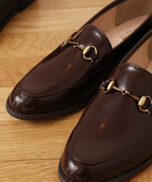 one after another NICE CLAUP(ワンアフターアナザーナイスクラップ)の「ローファー(ローファー・レディース・ブラック/ブラウン・SMALL/MEDIUM/LARGE)」の11枚目の写真