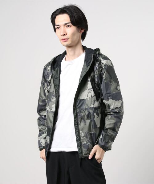adidas（アディダス）の「アディダス adidas MMHCBWDジャケット（ナイロンジャケット・メンズ・グレー/カーキ・L/M/S/XL/XXL）」の2枚目の写真