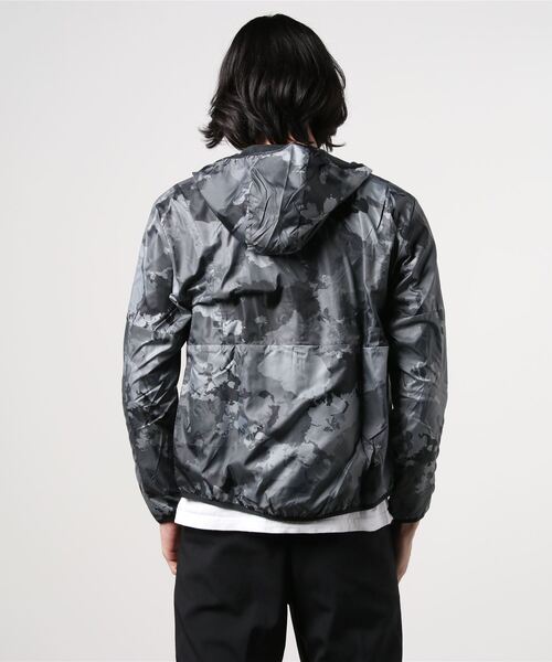 adidas（アディダス）の「アディダス adidas MMHCBWDジャケット（ナイロンジャケット・メンズ・グレー/カーキ・L/M/S/XL/XXL）」の4枚目の写真
