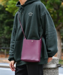 Adoon plain | 【Adoon plain】スクエアショルダーバッグ(ショルダーバッグ)