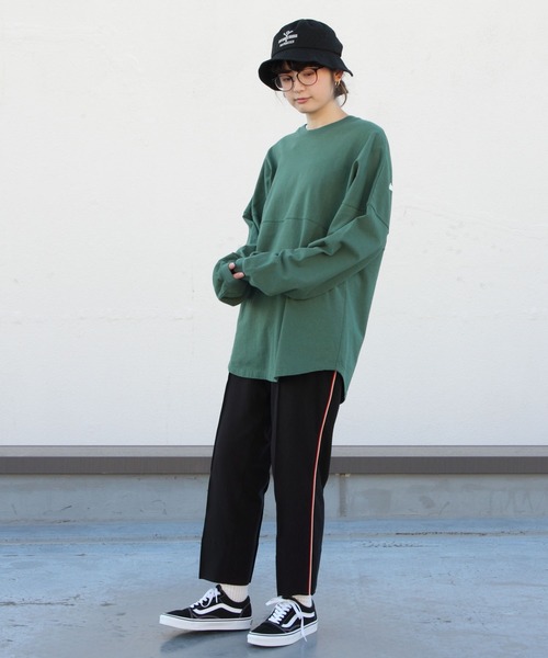 THE SHINZONE(ザ シンゾーン)の「THE SHINZONE/シンゾーン イエローストーンTEE YELLOW STONE TEE(Tシャツ/カットソー・レディース・ネイビー/グリーン/キャメル・FREE)」の4枚目の写真