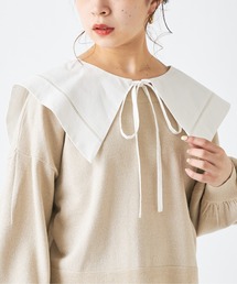 Chico | セーラーレース付け襟/ビッグカラー(付け襟)