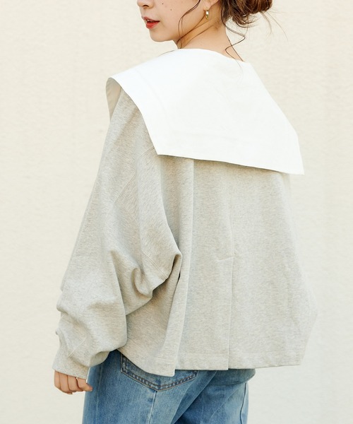 Chico(チコ)の「セーラーレース付け襟/ビッグカラー(付け襟・レディース・ホワイト・FREE)」の7枚目の写真