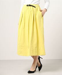 VANS ヴァンズ W TACK SKIRT 121R3130100 YELLOW