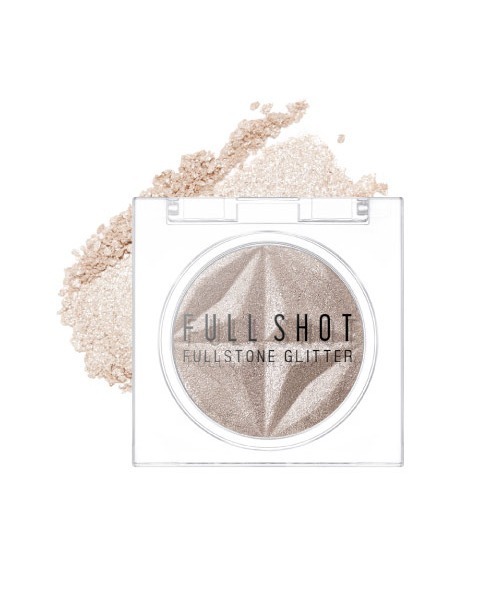 A'pieu（アピュー）の「【A'pieu/アピュー】フルショット　フルストーングリッター（アイシャドウ・レディース・No.1 BUY THE MOON/No.2 DIAMOND RUM/No.3 10 RINGS/No.4 GOLD CARPET/No.5 RENT THE SUN・FREE）」の2枚目の写真