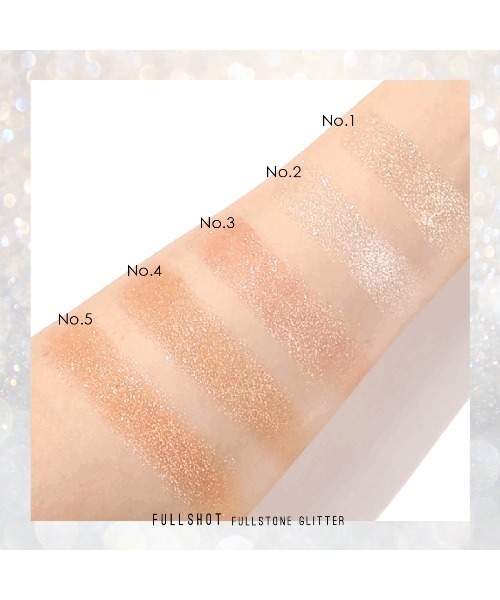 A'pieu（アピュー）の「【A'pieu/アピュー】フルショット　フルストーングリッター（アイシャドウ・レディース・No.1 BUY THE MOON/No.2 DIAMOND RUM/No.3 10 RINGS/No.4 GOLD CARPET/No.5 RENT THE SUN・FREE）」の15枚目の写真