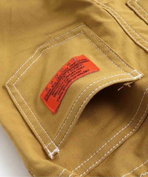 BREEZE（ブリーズ）の「もっとスキニーバナナパンツ_ストレッチ　10分丈（その他パンツ・キッズ・グリーン/ブルー/マスタード/ブラック・90/150/130/110/100/140/120）」の18枚目の写真