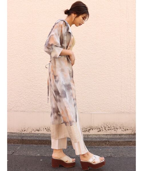 MURUA(ムルーア)の「シアーオーバートレンチコート(トレンチコート・レディース・ホワイト/カーキ/その他1・FREE)」の12枚目の写真