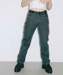 X-girl | BUTTERFLY PRINT DENIM PANTS(デニムパンツ)