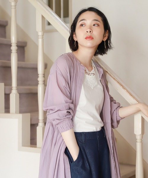 studio CLIP（スタディオクリップ）の「2WAYレースタンクトップ（タンクトップ・レディース・その他2/スモーク/その他1/オフホワイト/ライトグレー・X-LARGE/LARGE/XXX-LARGE/MEDIUM/XX-LARGE）」の21枚目の写真