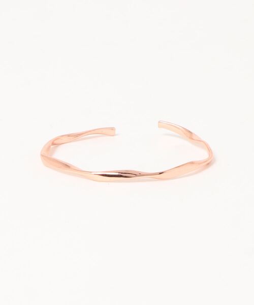 Burner（バーナー）の「【OKUOKU　0909】シルバープレーティング　ねじり　ブレスレット（ブレスレット・レディース・シルバー/ゴールド/ピンクゴールド・FREE）」の3枚目の写真