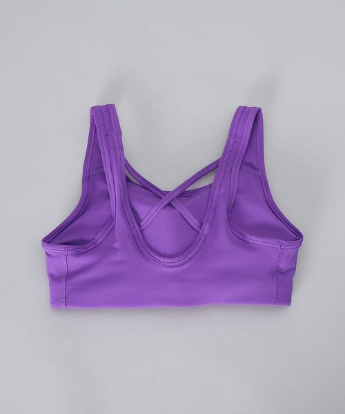 NIKE(ナイキ)の「<NIKE>SWASH BRA TOP/ブラトップ(その他アンダーウェア/インナー・レディース・ブラック/パープル・MEDIUM/SMALL/X-SMALL)」の8枚目の写真